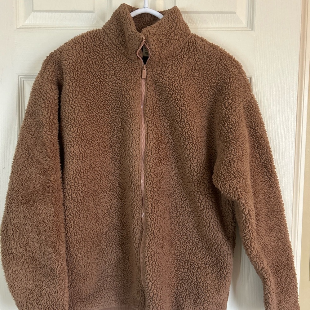 Brown Sherpa Jacket